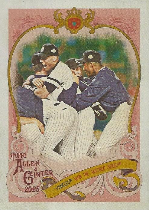 2025 Topps Allen & Ginter Sweet Victory Derek Jeter #SV-12 New York Yankees