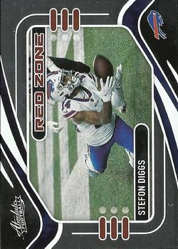2021 Panini Absolute Red Zone Stefon Diggs #RZ11 Buffalo Bills