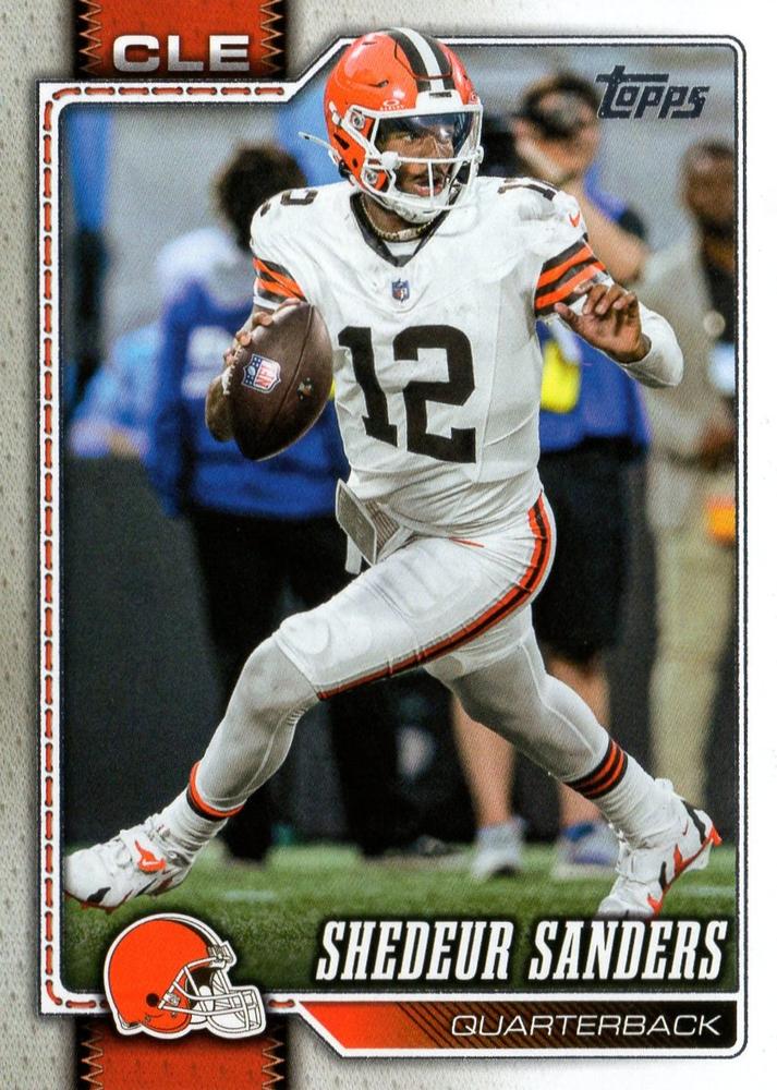 2026 Topps Flagship Shedeur Sanders #216 Cleveland Browns