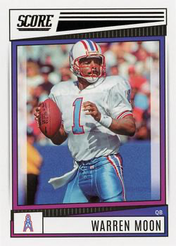 2022 Panini Score Warren Moon Houston Oilers #6