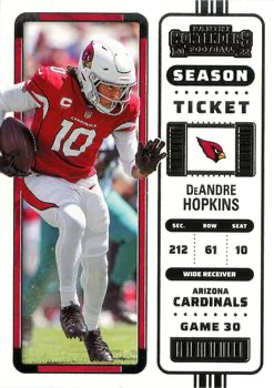 2022 Panini Contenders DeAndre Hopkins Arizona Cardinals #3