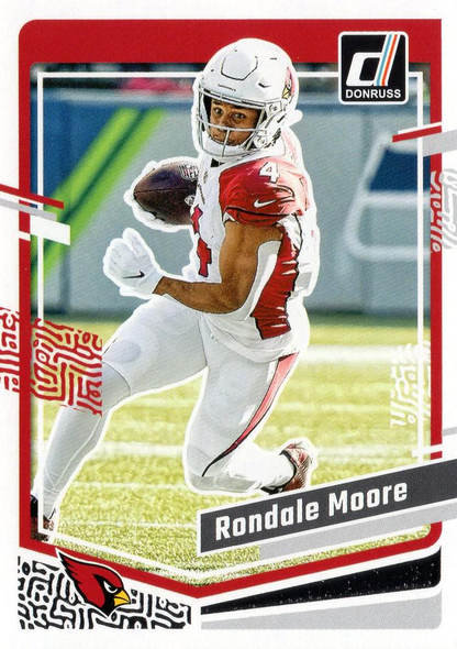 2023 Panini Donruss Rondale Moore #7 Arizona Cardinals