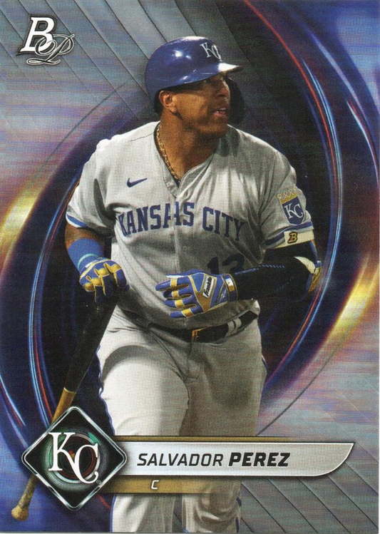 2022 Topps Bowman Platinum Salvador Perez Kansas City Royals #47