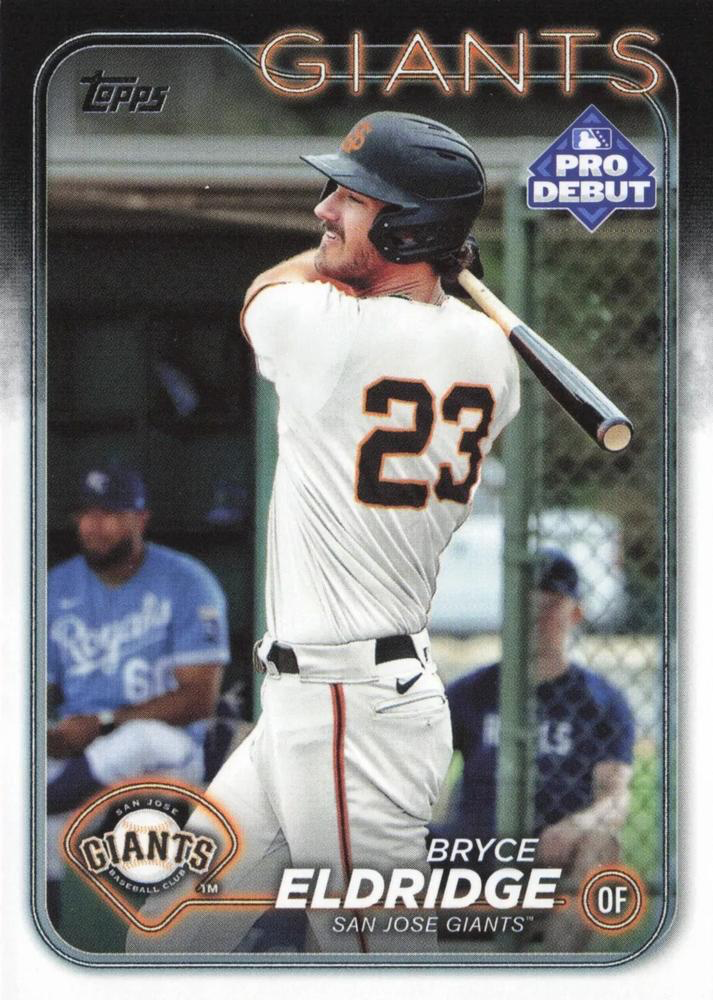 2024 Topps Pro Debut Bryce Eldridge #PD-63 San Jose Giants