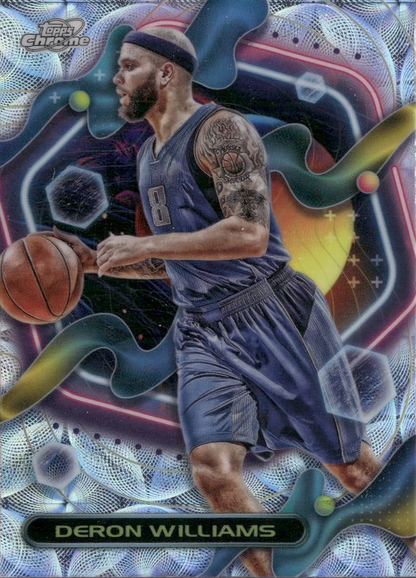 2023 Topps Chrome Cosmic Nucleus Deron Williams #135 Dallas Mavericks