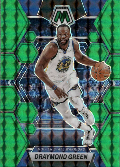 2022 Panini Mosaic Green Prizm Draymond Green #143 Golden State Warriors