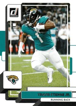 2022 Panini Donruss Travis Etienne Jr. #63 Jacksonville Jaguars