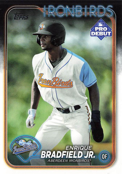 2024 Topps Pro Debut Enrique Bradfield Jr. #PD-200 Aberdeen IronBirds