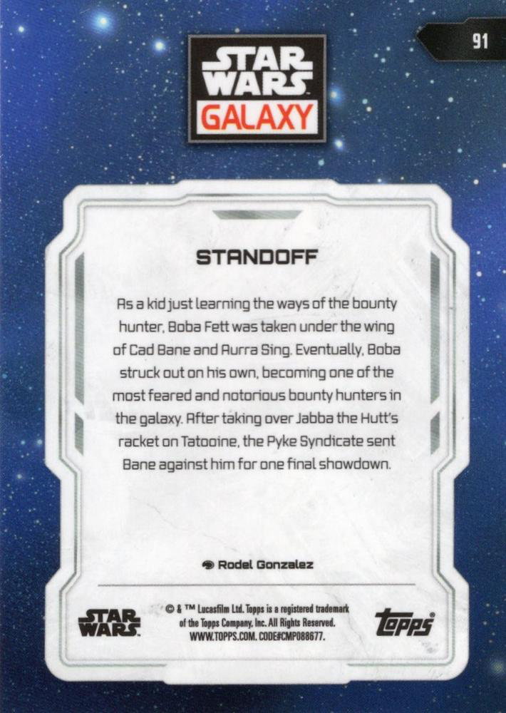 2024 Topps Chrome Star Wars Galaxy Standoff #91