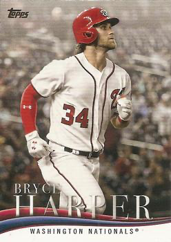 2018 Topps Update Bryce Harper Highlights #BH-17 Washington Nationals