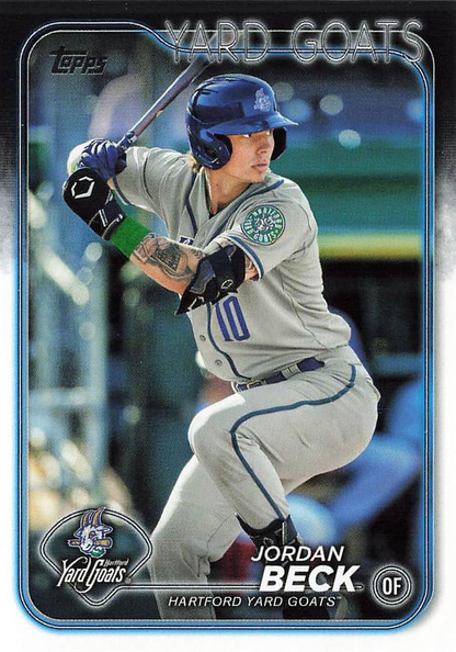 2024 Topps Pro Debut Jordan Beck #PD-172 Hartford Yard Goats