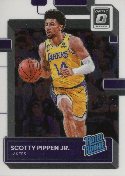 2022 Panini Donruss Optic Scotty Pippen Jr. Rated Rookie #228 Los Angeles Lakers