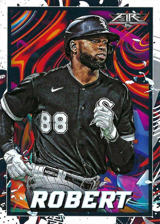 2022 Topps Fire Luis Robert Chicago White Sox #24
