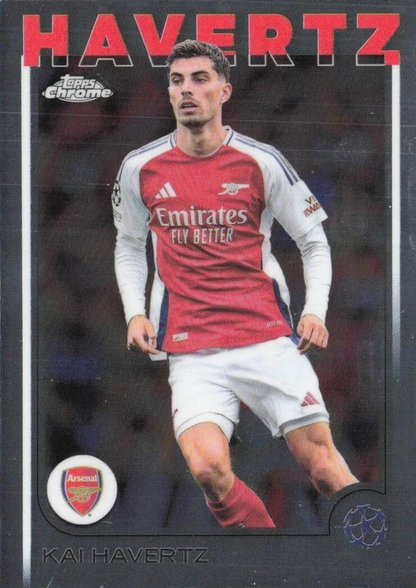 2024 Topps Chrome UCC Kai Havertz #125 Arsenal