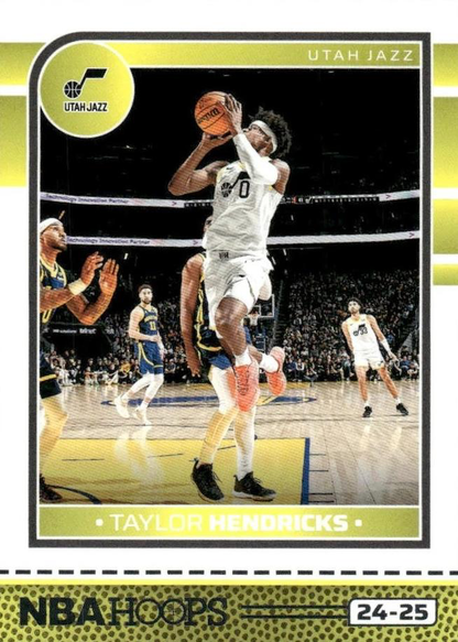 2024 Panini Hoops Taylor Hendricks #72 Utah Jazz