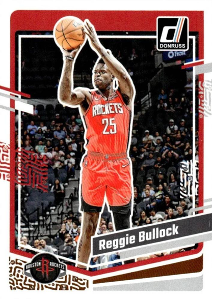 2023 Panini Donruss Reggie Bullock #176 Houston Rockets