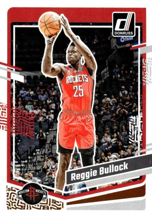 2023 Panini Donruss Reggie Bullock #176 Houston Rockets