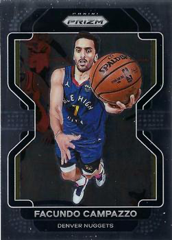 2021 Panini Prizm Facundo Campazzo #54 Denver Nuggets