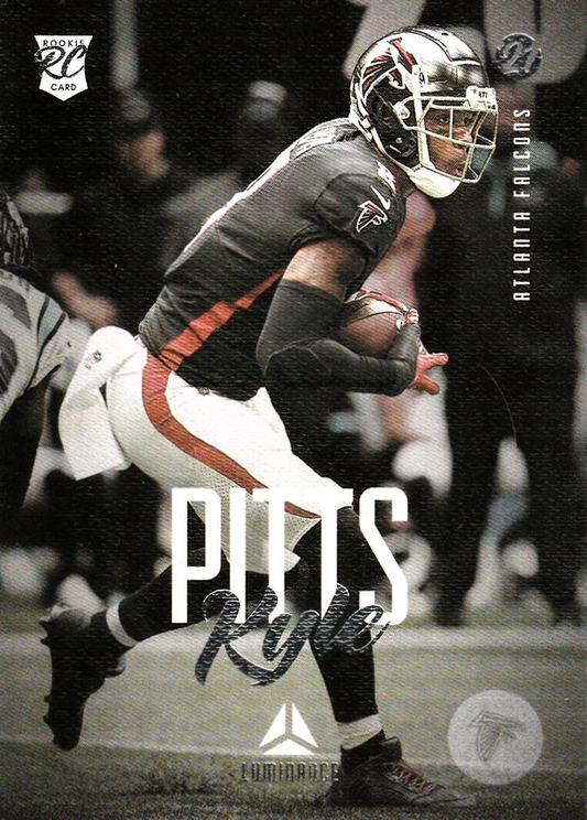 2021 Panini Chronicles Luminance Update Rookie Kyle Pitts RC #210 Atlanta Falcons