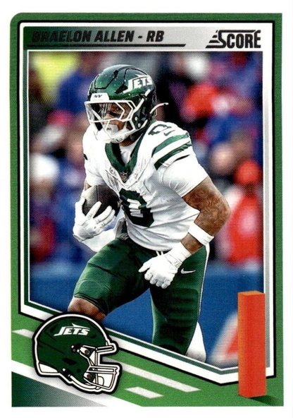 2025 Panini Score Braelon Allen #273 New York Jets