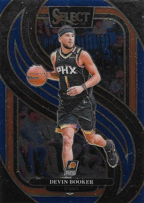 2024 Panini Select Devin Booker Blue #139 Phoenix Suns
