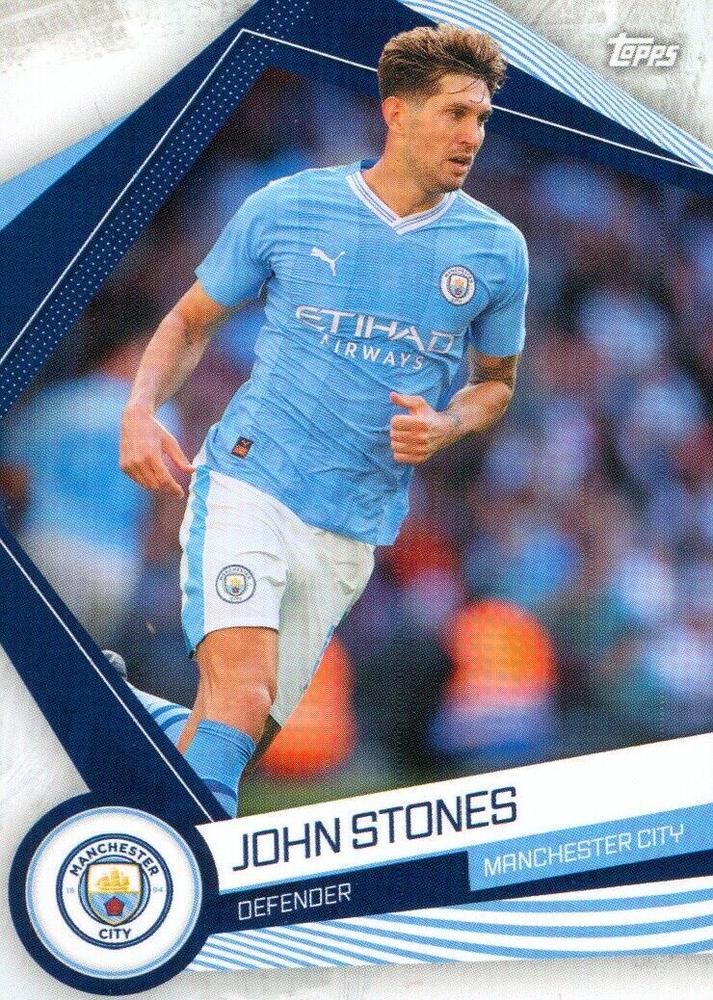 2023 Topps Manchester City Fan Set John Stones #MAN-5