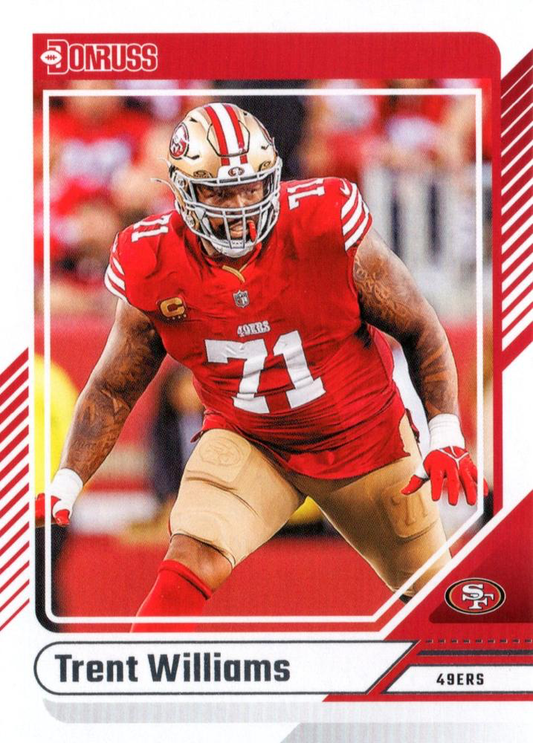2024 Panini Donruss Trent Williams San Francisco 49ers #277