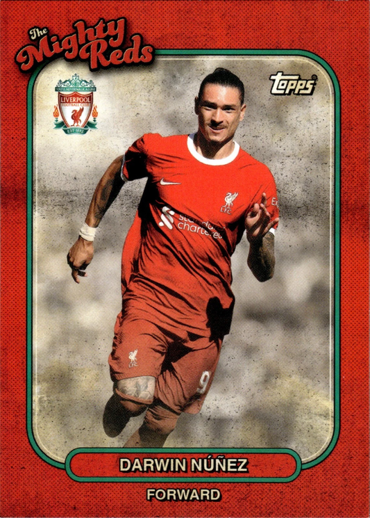 2023 Topps Liverpool Team Set Darwin Nunez MR #35 Liverpool