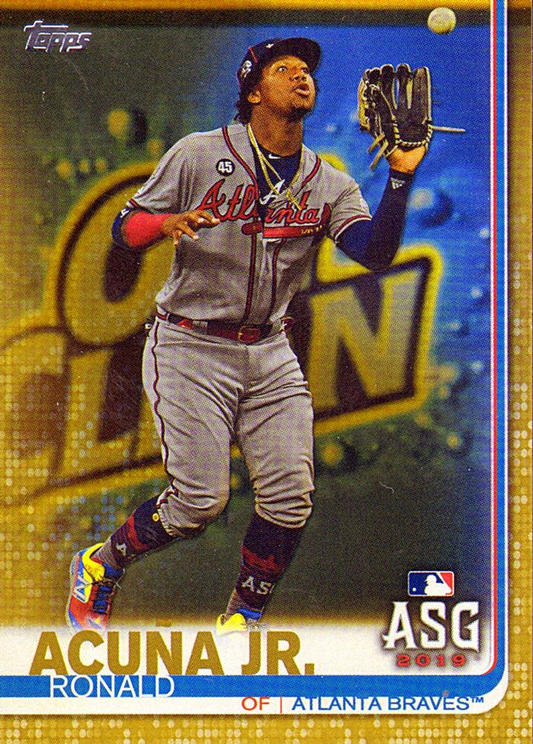 2019 Topps Update Gold /2019 Ronald Acuna Jr #US220 Atlanta Braves