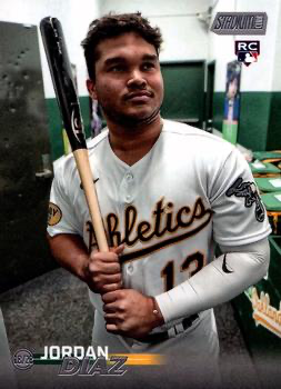 2023 Topps Stadium Club Jordan Diaz RC Oakland Athletics #152