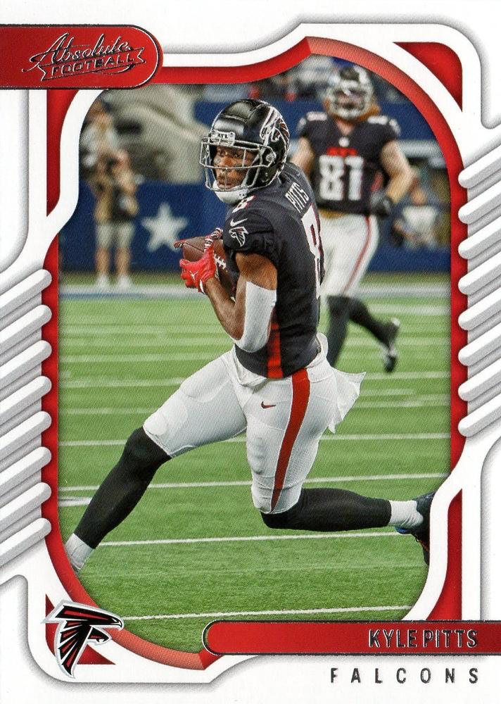 2022 Panini Absolute Kyle Pitts #2 Atlanta Falcons