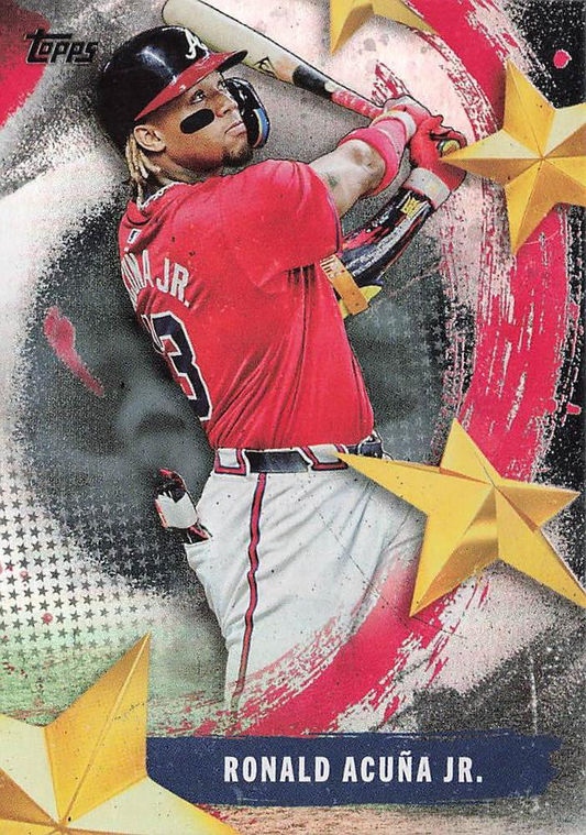2025 Topps Series 1 Stars of MLB Ronald Acuña Jr. Atlanta Braves #SMLB-16