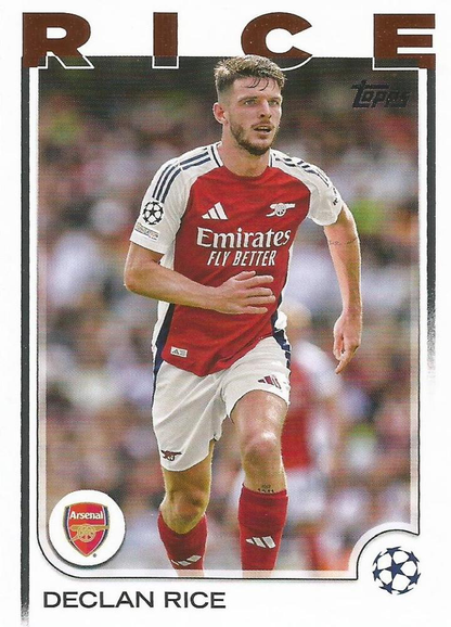 2024 Topps UCC Declan Rice #53 Arsenal FC
