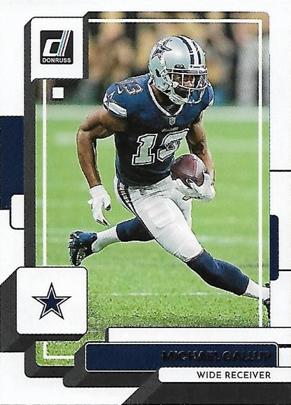 2022 Panini Donruss Michael Gallup #151 Dallas Cowboys
