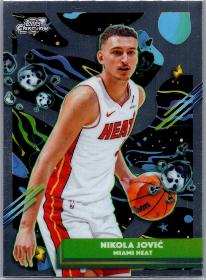 2025 Topps Chrome Cosmic Darius Garland #101 Cleveland Cavaliers