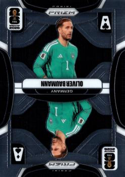 2026 Panini Prizm World Cup Aces Oliver Baumann #17 Allemagne