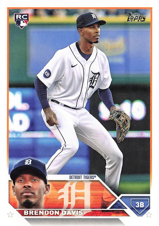 2023 Topps Series 2 Brendon Davis RC Detroit Tigers #494