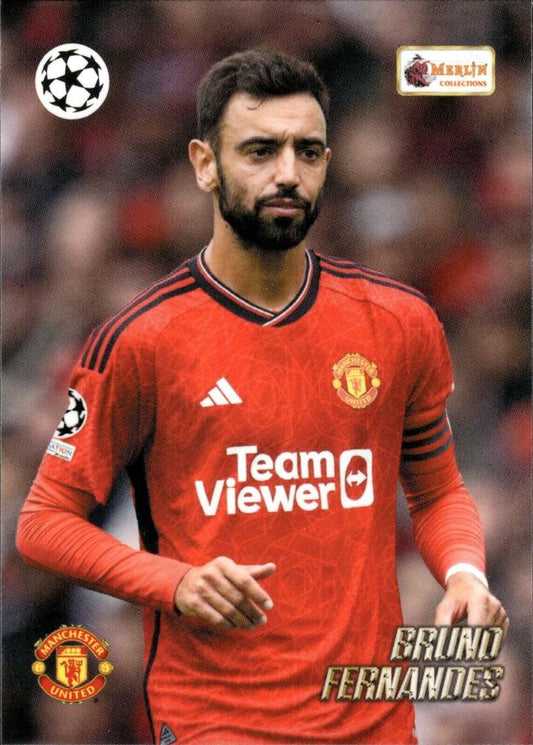 2023 Topps Merlin Heritage UCC Bruno Fernandes #46 Manchester United