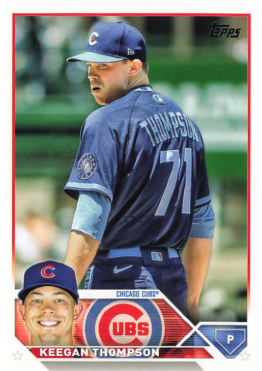 2023 Topps Series 1 Keegan Thompson Chicago Cubs #40