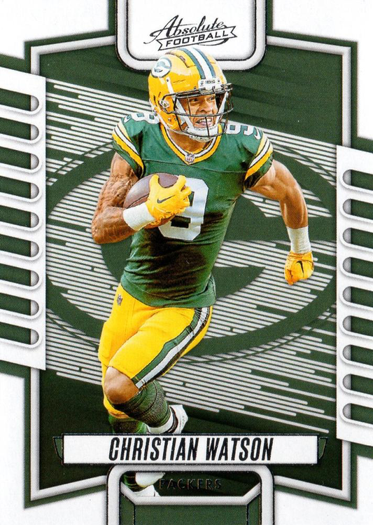2023 Panini Absolute Christian Watson #95 Green Bay Packers