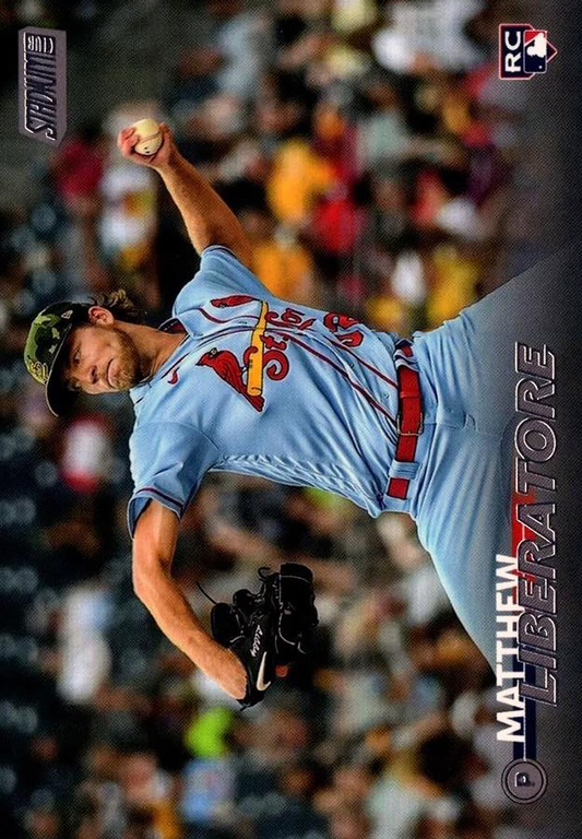 2023 Topps Stadium Club Matthew Liberatore RC St. Louis Cardinals #127
