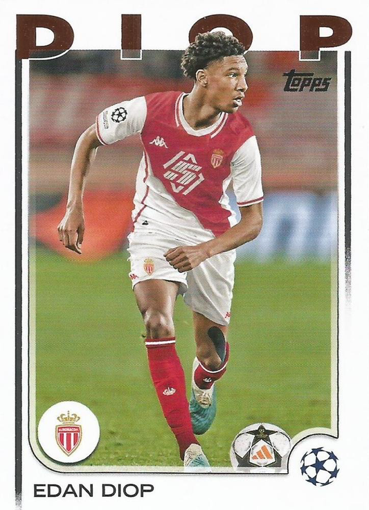 2024 Topps UCC Edan Diop #85 AS Monaco