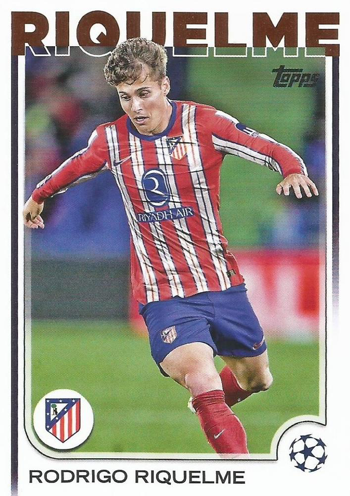 2024 Topps UCC Rodrigo Riquelme #37 Atletico Madrid