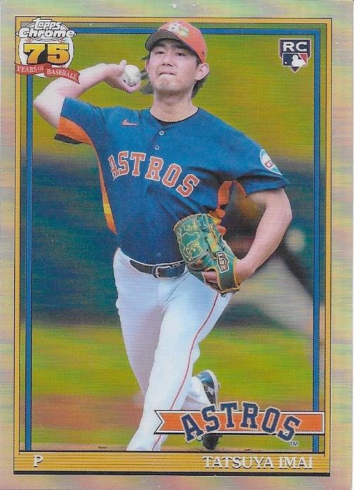 2026 Topps Chrome 1991 35th RC Tatsuya Imai #91CB-23 Houston Astros