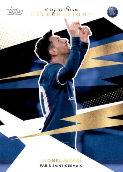 2021 Topps PSG Team Set Lionel Messi #31 Paris Saint-Germain