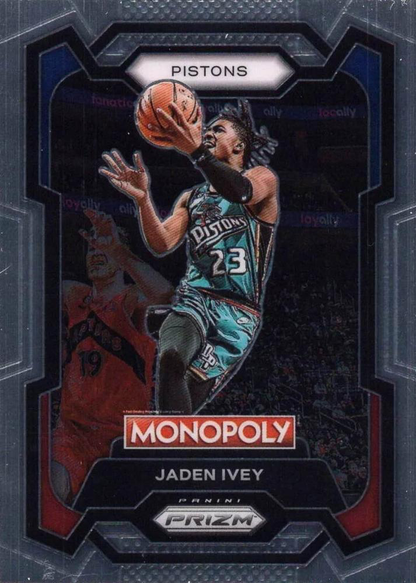 2023 Panini Prizm Monopoly Jaden Ivey #26 Detroit Pistons