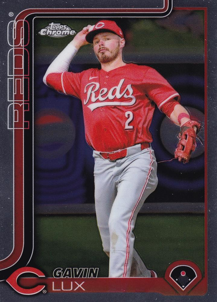 2025 Topps Chrome MLB Gavin Lux #237 Cincinnati Reds