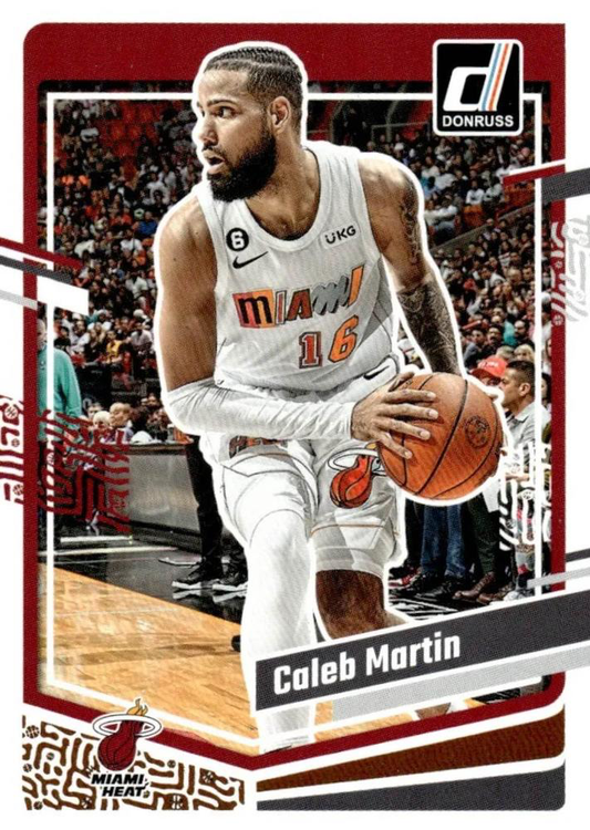 2023 Panini Donruss Caleb Martin #182 Miami Heat