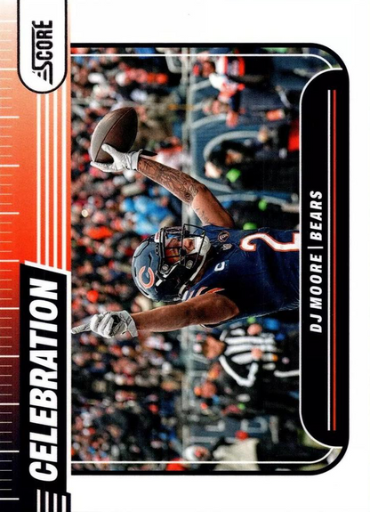 2024 Panini Score Football Celebration DJ Moore Chicago Bears #C-DME