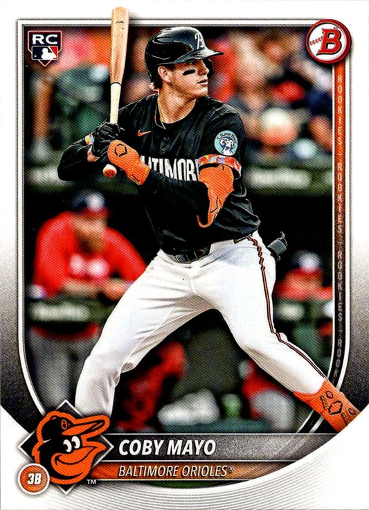 2025 Topps Bowman Coby Mayo RC Baltimore Orioles #37